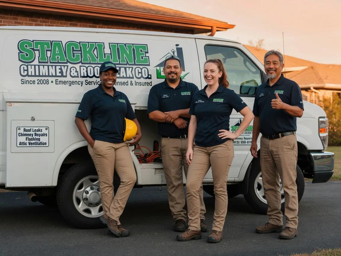 Chimney flashing repair company in Three Lakes, WI